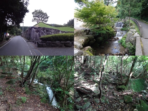 昭和の森からのルート