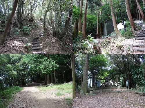 登山口と登山道