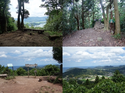 可也山山頂と展望台