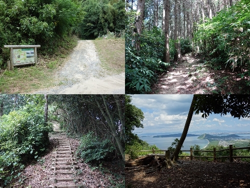 登山口と登山道